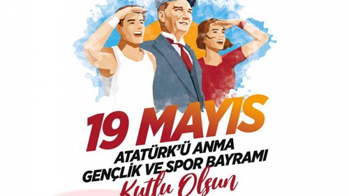 Kaymakamımız Sayın İÇEN' in 19 Mayıs Atatürk' ü Anma Gençlik ve Spor Bayramı Mesajı